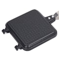 Miniatyrbilde 4 av 8: Sandwichmaker i aluminiumlegering, anti-klebende dobbeltsidig brødpanini-bakestang, vippepanne for naanbrød, pannekaker