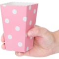 Pikkukuva 8 / 8: Diealles Popcorn-laatikot, 36 kpl pakkaus, Popcorn-pussit, Makeiskotelot, Säilytysaskiat Juhlatarjoiluille, Makeisille, Popcornille ja Lahjoille - Vaaleanpunainen
