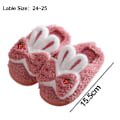 Miniatyrbild 2 av 6: Flickor mysiga husslippers, söta husslippers inomhusslippers C