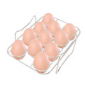 Miniatyrbilde 1 av 8: Eggdamperstativ i 304 rustfritt stål, høy styrke, matkvalitet, stekerist for NINJA FOOD