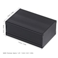 Miniatyrbild 6 av 8: Aluminium Elektrisk Box Vattentät Junction Enclosure Case Split Typ för DIY 46x76x110mm Svart Strip