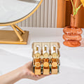 Miniatyrbild 7 av 8: Flaskställ för platsbesparande, praktisk design, klar BPA-fri plast av hög kvalitet, stapelbara vattenflaskhållare för hemorganisation och