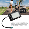 Miniatyrbillede 7 af 8: Elektrisk Cykel Display 36V 48V LCD GD01 Display 5 Pins Vandafvisende Stik til 22,2mm Styr