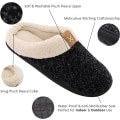 Miniatyrbild 4 av 7: Herr Memory Foam Tofflor i Plysch