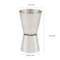 Miniatyrbilde 4 av 5: 15/30ML målebeger i rustfritt stål Bar cocktail Drikk glass Bar Bar mikser målebeger