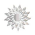 Miniatyrbild 1 av 5: Spegelsticka solros självhäftande spegel vägg sovrum soffa li