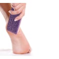 Miniatyrbillede 2 af 7: Fod Eksfolierende Sten, Glatte Fødder Dobbelt Kornet Hygiejnisk Design Syntetisk Pimpsten til Fjernelse af Hård Hud, Professionel Pedicure Sten Død Hud Skrubber til