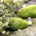 Miniatyrbillede 4 af 5: Assorterede Størrelser af Mos, Kunstige Stenstykker, Kugler