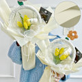 Miniatyrbild 4 av 5: 20 ark blomsteromslagspapper blombukett presentförpackning Su
