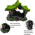 Miniatyrbillede 3 af 6: Akvarium Dekoration Hus Harpiks Hul Hule Hus, Betta Fisk