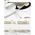 Miniatyrbild 4 av 5: Flexibel LED Strip-belysning, Högintensiva LED-strips, Miljövänlig 2835 LED-teknik, Vattentät IP67, Idealisk för arkitektonisk belysning, 2m längd