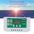 Pikkukuva 7 / 8: 60A 12V 24V PWM Aurinkoenergian Paneelin Akku Säädin Latausohjain Automaattinen Tarkennus Seuranta