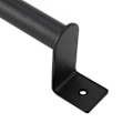 Miniatyrbillede 4 af 8: Sort Robust Trækbøjle i Kulstofstål til Skydedør til Lader, Skab, Træport - Hardware