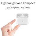 Miniatyrbilde 3 av 8: Laderetui for ørepropper for IOS Pro2 Trådløse ørepropper Laderetuiutskifting for kablet lading eller trådløs lading A003P