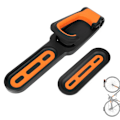 Miniatyrbillede 2 af 8: Foldbar Vertikal Cykelkrog Vægmontering Cykelopbevaring R