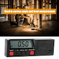 Miniatyrbillede 1 af 2: Niveauinclinometer Magnetisk Elektronisk Digital Display Vinkelmåler Præcis Vinkelmåler