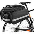 Miniatyrbillede 1 af 5: Cykelbagagebærer taske multifunktionel pannier taske til cykel