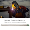 Miniatyrbild 4 av 4: 10 st Pure Tungsten Elektroder Grön Spets för Argonbågssvetsning Nålar WP 1,0 x 150MM