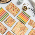 Miniatyrbild 4 av 8: Ko-hud födelsedagspresent Inslagning Retro presentförpackning Inslagning papper