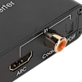 Miniatyrbilde 3 av 8: HD Output ARC Lyduttrekker 192KHz Optisk SPDIF 3,5 mm Hodetelefonport Digital Analog Lydkonverter for Hjemmekino TV
