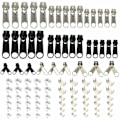 Miniatyrbild 2 av 5: 85x Dragkedja Reparationssats Dragkedja Slider Metall Reparation & Tång DE