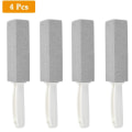 Miniatyrbild 3 av 4: 4-pack pimpsten rengöringssten, pimpsten toalettborste, toalett