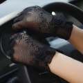 Miniatyrbillede 4 af 8: Blomsterblonde Handsker til Bryllup Opera Fest Flapper Blonde Handsker S