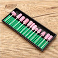 Miniatyrbild 1 av 2: 12-pack Professionella Nagelfräsbits Set Manikyr Pedikyr Nagelfilning Tillbehör