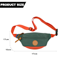 Miniatyrbilde 2 av 5: Mote-casual all-match messengerbag multifunksjonell
