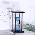 Miniatyrbillede 3 af 6: 60 Minutters Træ Sandurtimeglas Til Kreative Gaver Ro