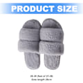Miniatyrbillede 2 af 5: Fluffy Damessko Fluffy Faux Fur Slip On Ortopædiske Sko med A