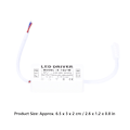 Miniatyrbillede 6 af 8: LED Driver 300mA Konstant Strøm Transformer DC24‑42V Lampe Strømforsyning Driver AC85‑265V