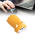 Miniatyrbillede 2 af 5: Keyboard Håndledsstøtte Tegneserie Dyre Stil Blød Komfortabel Træthedslindring Keyboard Håndledspude til Hjem Spil Kontor Shiba Inu