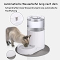 Miniatyrbild 3 av 5: Automatisk vattenautomat för husdjur, 2,5 L vattenautomat för hundar och katter, dricksfontän för katter utan elektricitet, vattenautomat hundar,