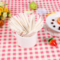 Miniatyrbilde 2 av 5: 15cm Hvite 100 stk/sett Fargerike Lollipop Pinner Kake Pop Pinner for Godteri Sjokolade