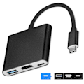Miniatyrbild 2 av 8: Typ C-adapter, USB 3.1-hubb (USB-C och Thunderbolt 3-port