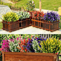 Miniatyrbillede 6 af 6: 8 Bundter Kunstige Lavendelblomsterplanter UV-Resistente Faux