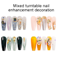 Miniatyrbillede 3 af 5: Neglecharms med flad bagside - Rhinestones
