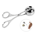 Miniatyrbild 4 av 5: Hemmagjord, Non Stick Meat Melon Baller Maker Rostfritt Stål Deg Köttbulle Scoop Liten