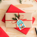 Miniatyrbild 4 av 6: Härlig julkortskombination - Glad julkortskombination,