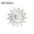 Miniatyrbild 2 av 5: Spegelsticka solros självhäftande spegel vägg sovrum soffa li