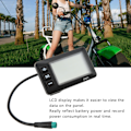 Miniatyrbillede 8 af 8: Elektrisk Cykel Display 36V 48V LCD GD01 Display 5 Pins Vandafvisende Stik til 22,2mm Styr