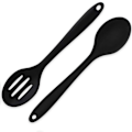 Miniatyrbild 1 av 7: Gourmet's Delight Silikon Köksredskap, Flerfärgade Skedar, Non-stick Blandningsskedar För Matlagning Bakning Rörning, Ergonomiskt Utformade För