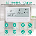 Miniatyrbild 2 av 7: Hygrometer Termometer Inomhus, Uppladdningsbar Digital Thermo Hygro