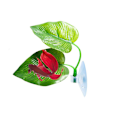 Miniatyrbilde 5 av 5: 2 stk. Fiskeløvmatte - Forbedrer Bettas helse ved å simulere det naturlige habitatet (Dobbelt blad design, en stor og en liten)