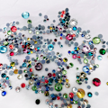 Miniatyrbild 1 av 5: Crystal Nail Art , Flatback Ingen Hotfix Strass mixed color