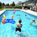 Miniatyrbillede 5 af 6: Oppustelig Ringkast Spil til Pool med 6 Ringe