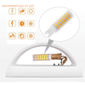 Miniatyrbild 4 av 6: Modern inomhus vägglampa i gips, energibesparande G9-lampa som producerar mjukt och varmvitt ljus, elegant böjd form som ger en touch av klass till ditt vardagsrum
