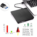 Miniatyrbillede 6 af 8: Ekstern CD DVD-drev, USB 3.0 Bærbar CD DVD +/-RW Drev Slank