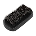Miniatyrbillede 2 af 3: Mænds Mustache Oval Sort Børste Skægpleje Barbering Rengøring Grooming Kit